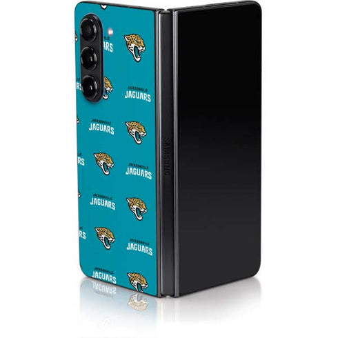 NFL Jacksonville Jaguars Blitz Series Galaxy Z Fold5 5G Skin